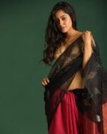 Half & Half Saree with Tissue Pallu - Image 5
