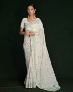 Embroidered Embellished Saree