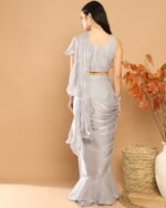 Women Pre-Stitched Saree with Blouse Piece - Image 3